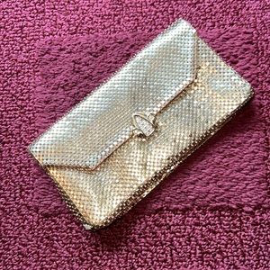 Vintage Whiting & Davis Gold Mesh Small Clutch
